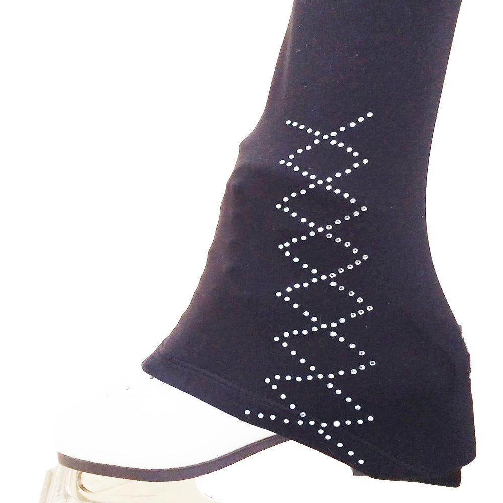 Figure Skating Practice Pants CROSS – Polar Fleece UGSP39 - Secured ELASTIC cuff