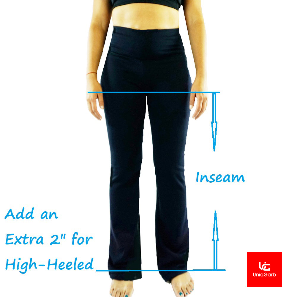 Outdoor Warm USA Polartec Boot Cut Petite Tall Women Yoga Pants UG17yp –