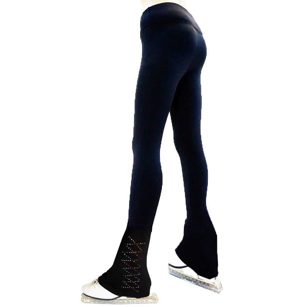 Figure Skating Practice Pants CROSS – Polar Fleece UGSP39 - Secured ELASTIC cuff