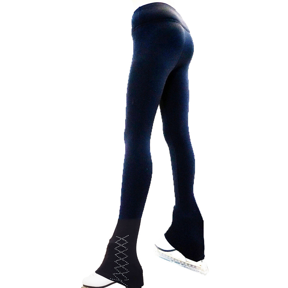 Figure Skating Practice Pants CROSS – Polar Fleece UGSP39 - Secured ELASTIC cuff