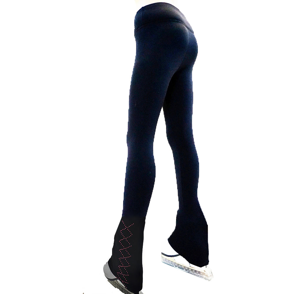 Figure Skating Practice Pants CROSS – Polar Fleece UGSP39 - Secured ELASTIC cuff