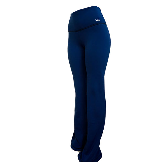 Outdoor Warm USA Polartec Boot Cut 29” – 39” Petite Tall Women Yoga Pants UG17 Blue