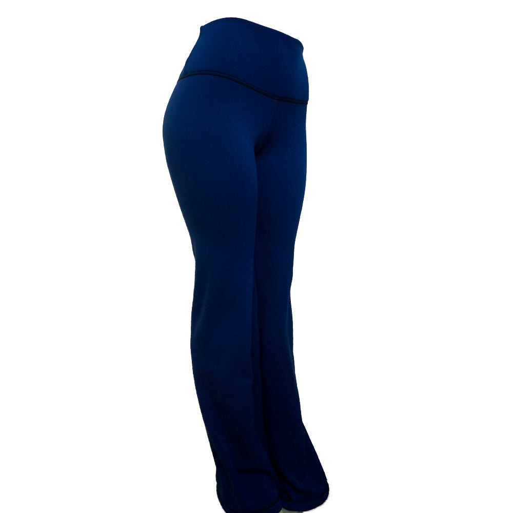 Outdoor Warm USA Polartec Boot Cut 29” – 39” Petite Tall Women Yoga Pants UG17 Blue