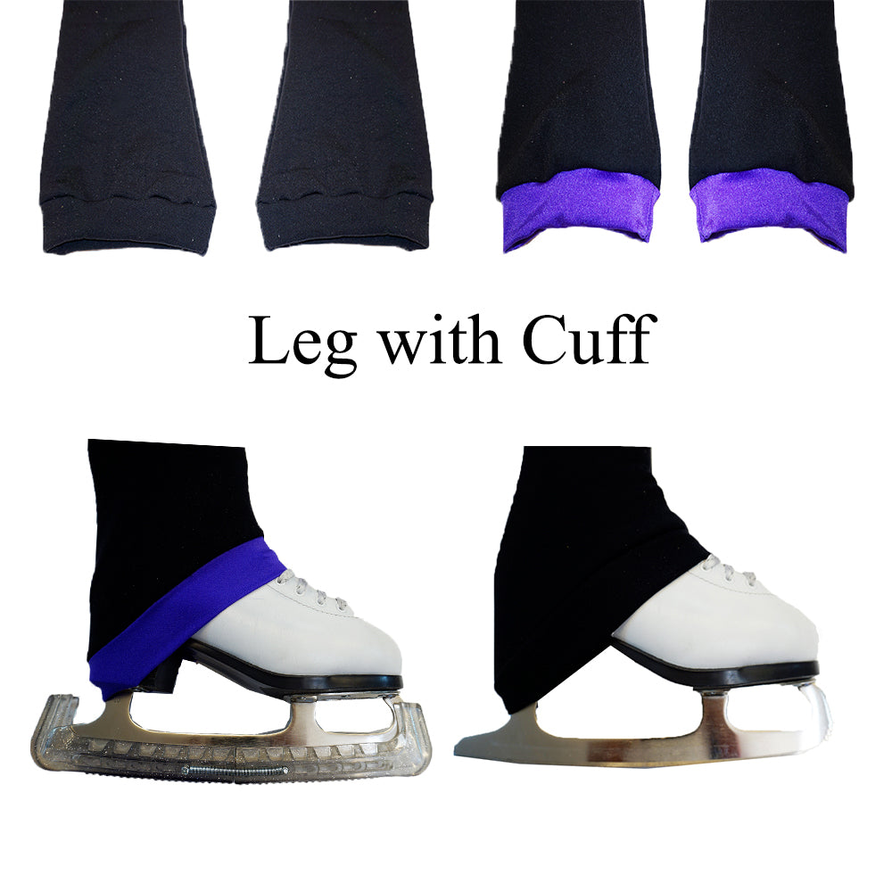 Ice Figure Skating Pants Polar Fleece - UGSP2  - CUFF