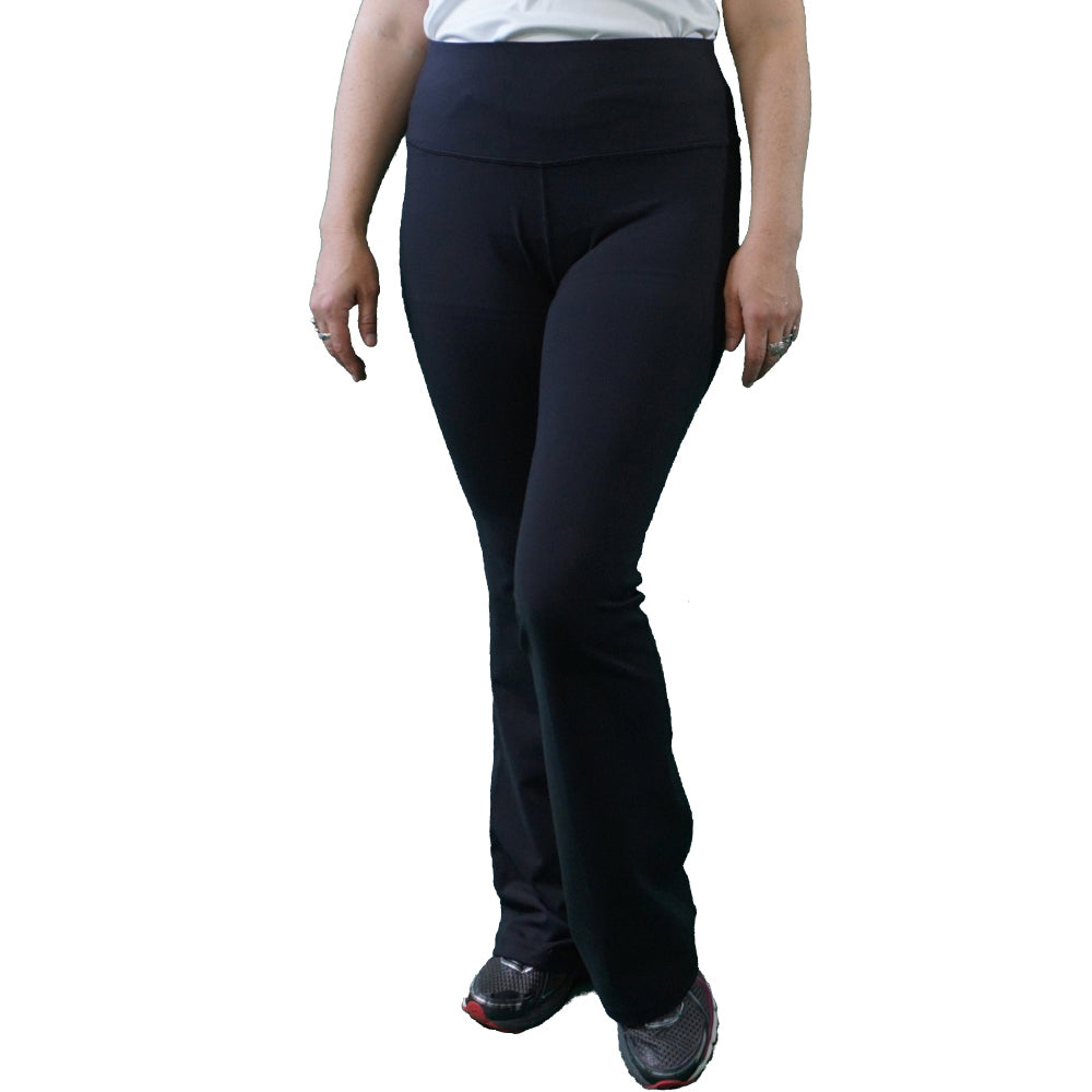 Womens Slimming Tummy Control Dress Pull on Pants Straight Leg Tall - Heavyweight Compression- UG6